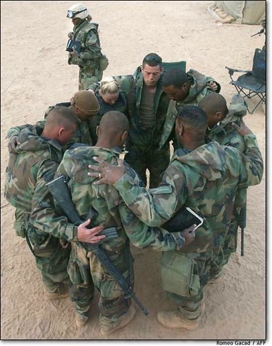 Soldiers at Prayer