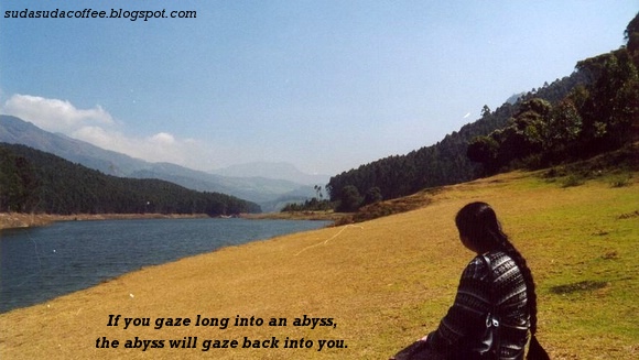photograph from munnar and quote about echo gaze