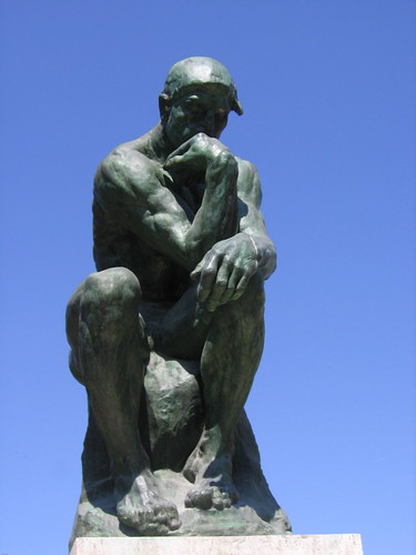 Obligatory Shot of Rodin's The Thinker