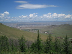 Scape of Ulaanbaatar city.