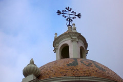 detail of the church