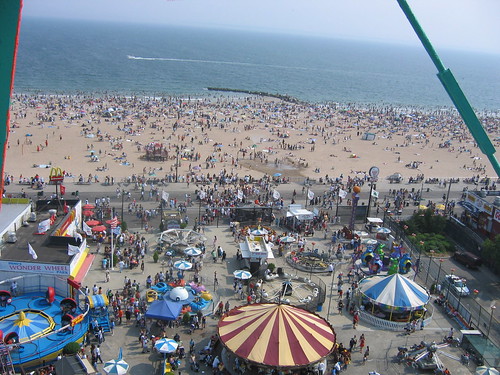 View from the Wonder Wheel